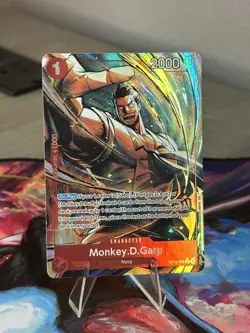 Monkey D. Garp (Alt Art) OP13-016 R Carrying on His Will - ONE PIECE TCG English - Image 3