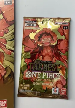 2 One Piece TCG Eng PRB-01 Premium 1 Booster Sleeved And 1 Pack = 2 Sealed Packs - Image 3