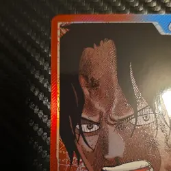 Bandai Portgas D. Ace OP13-002 One Piece Card Game Leader Special Foil - Image 4