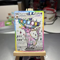 Espeon ex SVP175 Sv: Scarlet & Violet Promo Cards Holo Pokemon TCG MINT - Image 1