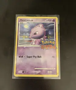 Pokemon Mewtwo Rumble Promo Holo Card 9 Basic 2009 TCG English - Image 1
