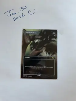 Jet Medallion (Borderless) Modern Horizons 3 Regular - Image 1