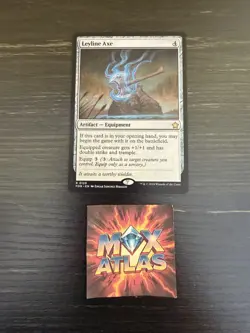 MTG - Leyline Axe - 0129 - FDN - Foundations - Rare NM - Image 1