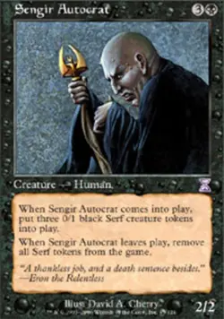 Sengir Autocrat - Timeshifted #45/121 MTG Magic The Gathering - Image 1
