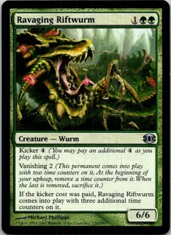 Ravaging Riftwurm 135 U Future Sight LP MTG - Image 1