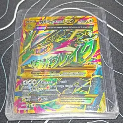 Pokemon TCG M Rayquaza EX Mega XY Ancient Origins Ultra Rare Holo Full Art 98/98 - Image 1