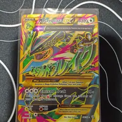 Pokemon TCG M Rayquaza EX Mega XY Ancient Origins Ultra Rare Holo Full Art 98/98 - Image 3