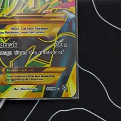 Pokemon TCG M Rayquaza EX Mega XY Ancient Origins Ultra Rare Holo Full Art 98/98 - Image 5