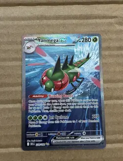 Pokemon TCG Destined Rivals Yanmega ex 228/182 Special Illustration Rare SIR - Image 1