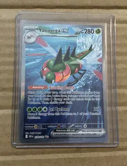 Pokemon TCG Destined Rivals Yanmega ex 228/182 Special Illustration Rare SIR - Image 3