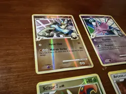 Pokemon Lot of 4 2009 Holo Cards - Lucario, Espeon, Scizor, Arceus - Image 2
