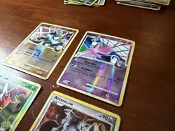 Pokemon Lot of 4 2009 Holo Cards - Lucario, Espeon, Scizor, Arceus - Image 3