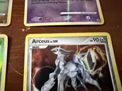 Pokemon Lot of 4 2009 Holo Cards - Lucario, Espeon, Scizor, Arceus - Image 4