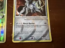 Pokemon Lot of 4 2009 Holo Cards - Lucario, Espeon, Scizor, Arceus - Image 5