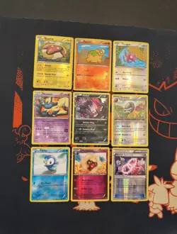 Pokemon Card XY Era Lot of( 9 Cards) Reverse Holo / Holo Lot Lp-NM - Image 1