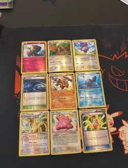 Pokemon Card XY Era Lot of( 9 Cards) Reverse Holo / Holo Lot Mp-NM - Image 1
