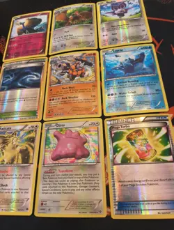 Pokemon Card XY Era Lot of( 9 Cards) Reverse Holo / Holo Lot Mp-NM - Image 3