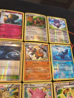 Pokemon Card XY Era Lot of( 9 Cards) Reverse Holo / Holo Lot Mp-NM - Image 5