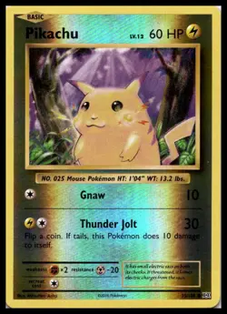 Pikachu 35/108 XY - Evolutions Reverse Holo Pokemon Card | NM - Image 1