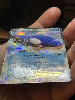 Pokemon TCG XY41 Kyogre EX Holo Card 2015 Black Star Promo NM/LP - Image 4