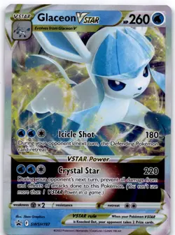 Glaceon VSTAR SWSH197 SWSH: Sword & Shield Promo Cards Holo - Image 1