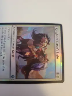 MTG Knight of Dawn's Light Dominaria United 023/281 Holo Uncommon White Fresh - Image 3