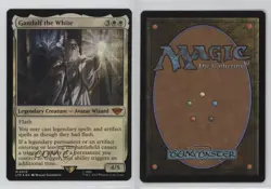 Gandalf the White Foil Magic Tales of Middle Earth Lord of Rings #0019 - Image 3