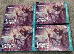 Lot Of 4 Magic The Gathering Lorwyn Eclipsed Collector Booster Brand NEW! - Image 1