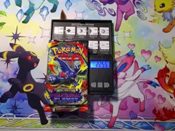 Heavy 22.55g Pokemon Phantasmal Flames WEIGHTED BOOSTER PACK - Mega Charizard XU - Image 1