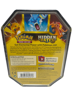 POKEMON TCG HIDDEN FATES GYARADOS GX NEW & FACTORY SEALED TIN 2019 - Image 3