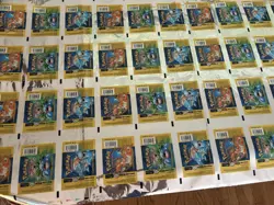 Uncut Base Set Pack Art Mega Sheet - Pokemon 1999 - 7 Ft Long - Image 2