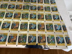 Uncut Base Set Pack Art Mega Sheet - Pokemon 1999 - 7 Ft Long - Image 4