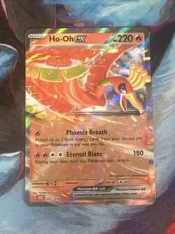 Pokemon TCG Ho-Oh ex 007/034 CLC Classic Collection Holo Raw Card - Image 1