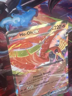 Pokemon TCG Ho-Oh ex 007/034 CLC Classic Collection Holo Raw Card - Image 2