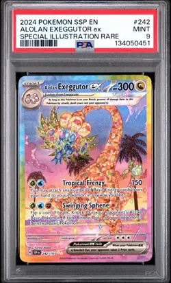 Pokemon TCG PSA Lot Of 3 Exeggutor, Hydreigon, Terapagos NEAR MINT 8 / MINT 9 - Image 3