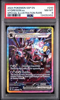 Pokemon TCG PSA Lot Of 3 Exeggutor, Hydreigon, Terapagos NEAR MINT 8 / MINT 9 - Image 5