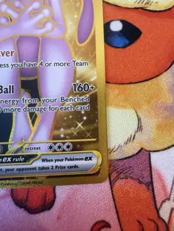 Pokemon Team Rocket's Mewtwo EX 240/182 Destined Rivals Holo Hyper Rare 280 HP - Image 4