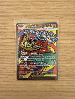 Pokemon Ascended Heroes Mega Hawlucha ex Mega Attack Rare 268/217 Pack Fresh - Image 1