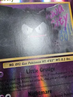 HP Pokemon TCG Gastly Reverse Holo 47/108 XY Evolutions - Image 5