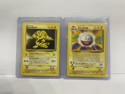 Electrode 21 LP - electabuzz 20 NM - Base Set WOTC Rare Pokemon Card - Image 1
