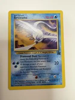 Articuno #22 - Black Star Promo - 2000 VINTAGE WOTC POKEMON CARD (C) - Image 1