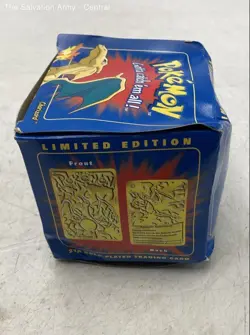 Pokemon Pokeball Limited Edition With Charizard Trading Card In Box - Image 3