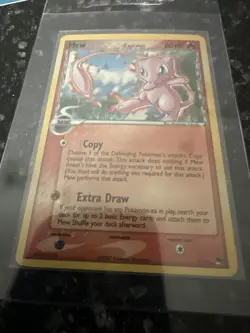 Pokemon Mew (Delta Species) 003/017 (error) Series 5 Rare Holo REVERSED BACK - Image 5
