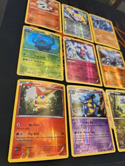Pokemon XY Era Lot of 9 Reverse Holo +1 Holo, LP-NM - Image 3