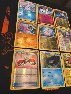 Pokemon Card XY Era Lot of( 9 Cards) Reverse Holo / Holo Lot Lp-NM - Image 2
