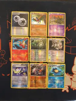 Pokemon Card XY Era Lot of( 9 Cards) Reverse Holo / Holo Lot Mp-NM - Image 1