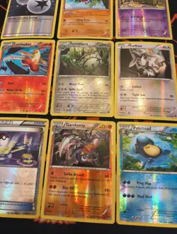 Pokemon Card XY Era Lot of( 9 Cards) Reverse Holo / Holo Lot Mp-NM - Image 3