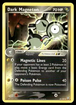 Pokemon TCG Team Rocket Returns #39/109 Dark Magneton MP - Image 1