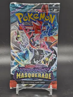 Twilight Masquerade Booster Pack Pokemon TCG X1 Pack Sealed - Image 1