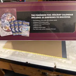 Pokemon 2025 Holiday Calendar Pokemon TCG Box - New and Sealed !! - Image 3